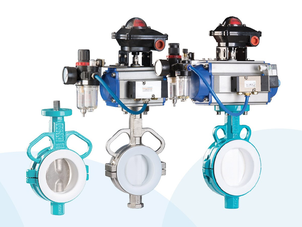 PTFE Lined Butterfly Valves