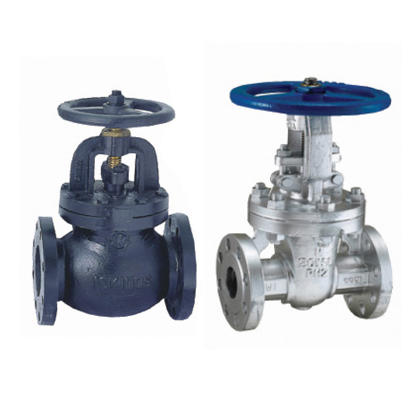 Gate, Globe Valve